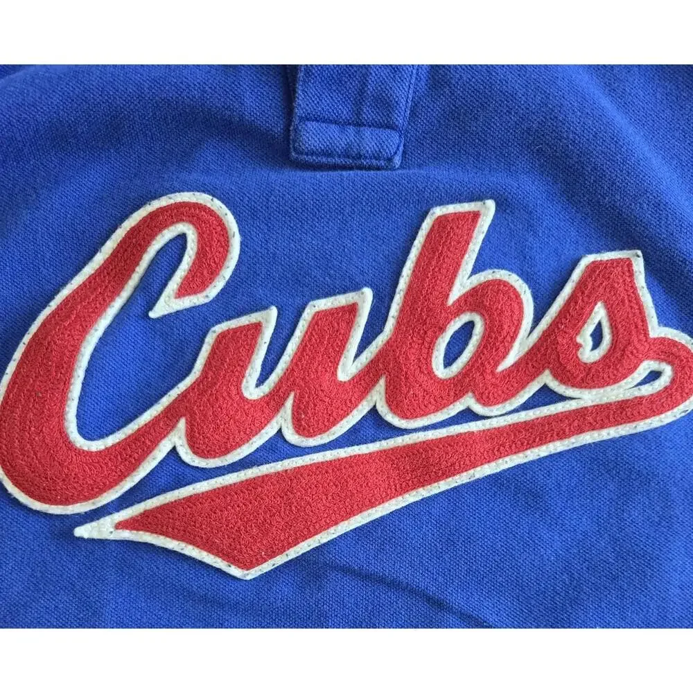 Polo Ralph Lauren MLB Collection Chicago Cubs Polo T-Shirt Blue Short Sleeve M